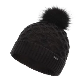 Ping Ladies Classic Knit Golf Hat - Black