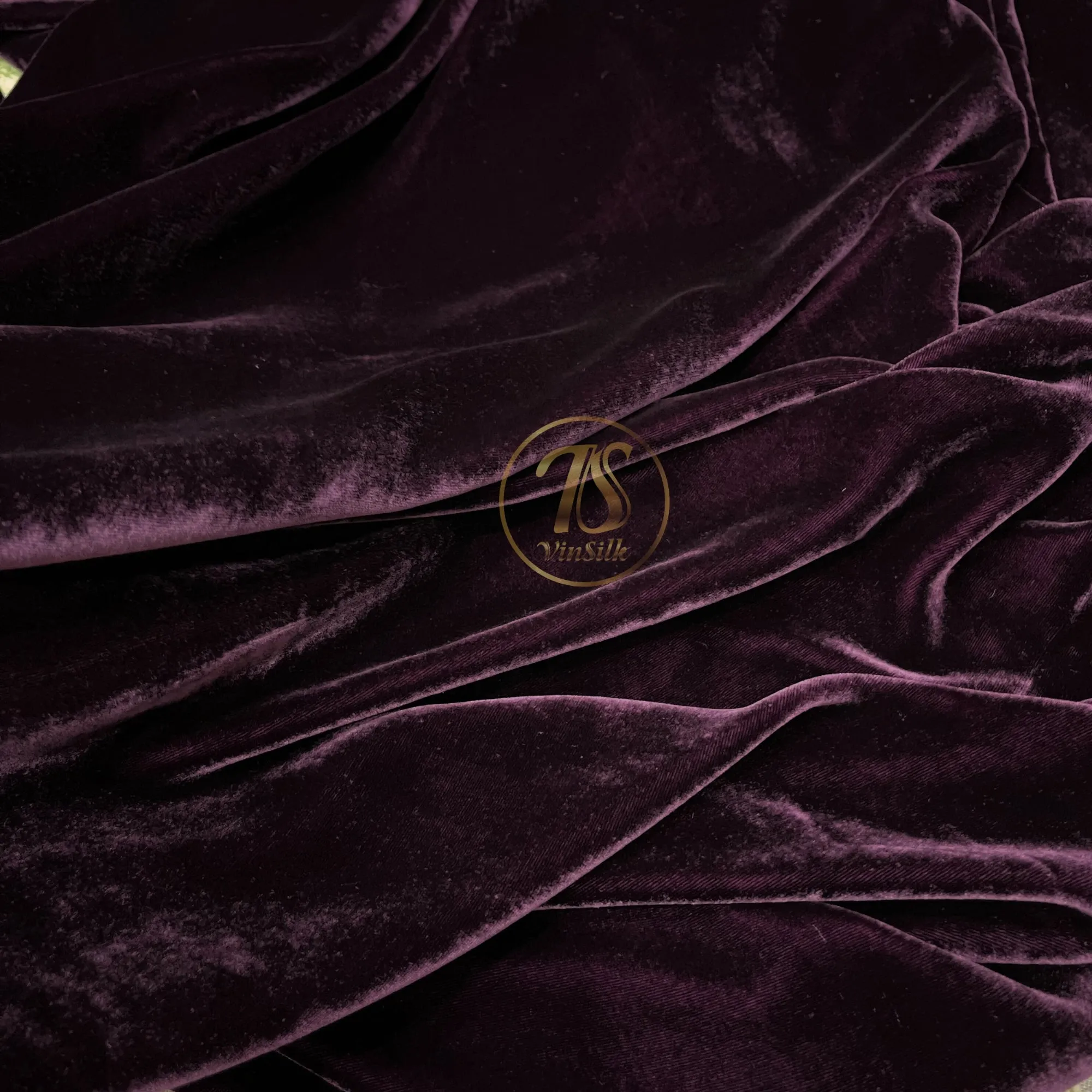 100% MULBERRY SILK VELVET fabric by the yard - Luxury Silk Velvet for Dress, Skirt, High End Garment - Silk apparel fabric