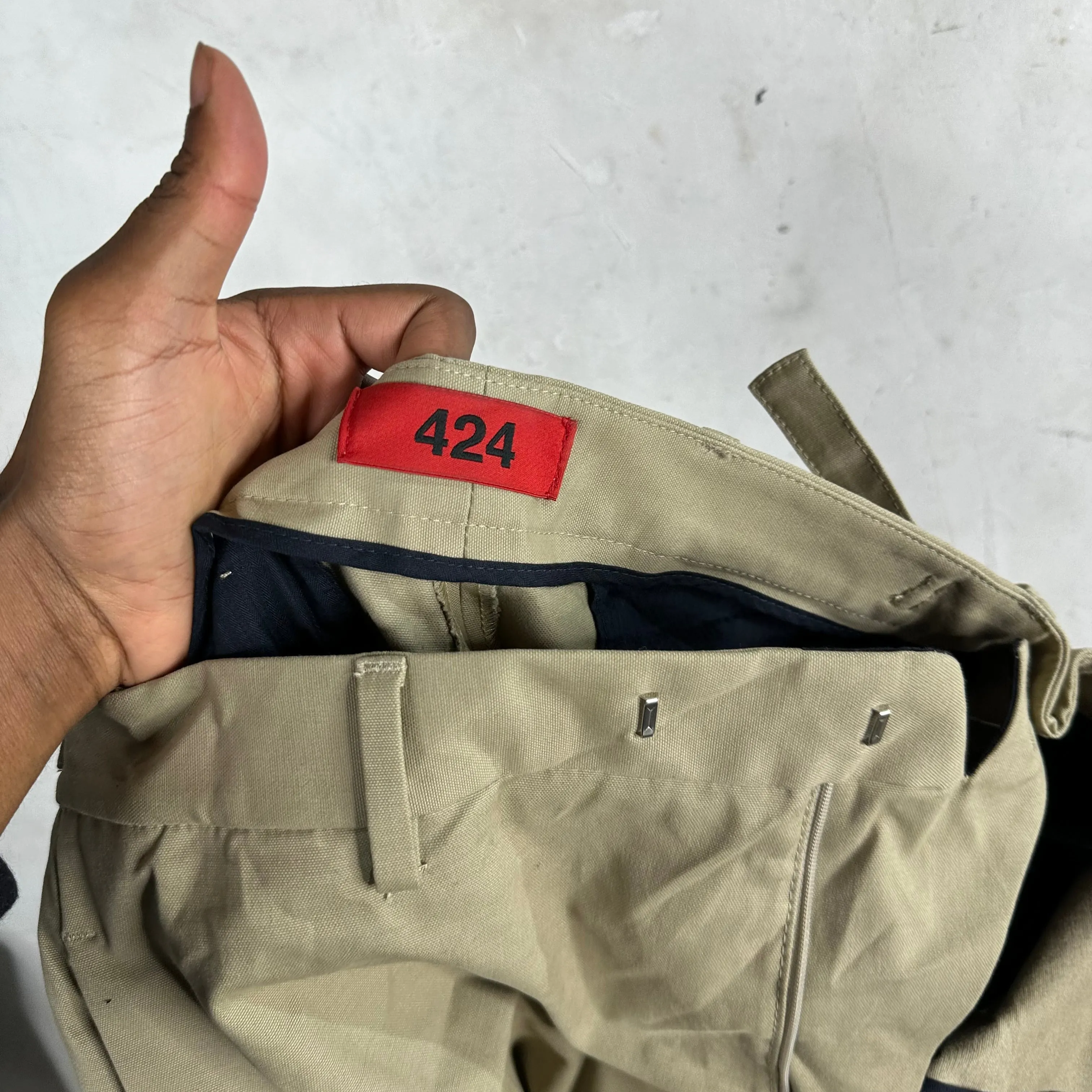 424 Canvas Cargo Pants