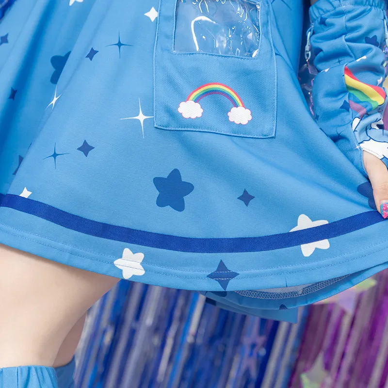 ACDC RAG & Care Bears "Grumpy Bear" skirt