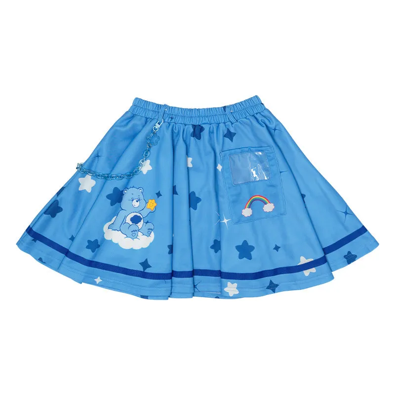 ACDC RAG & Care Bears "Grumpy Bear" skirt