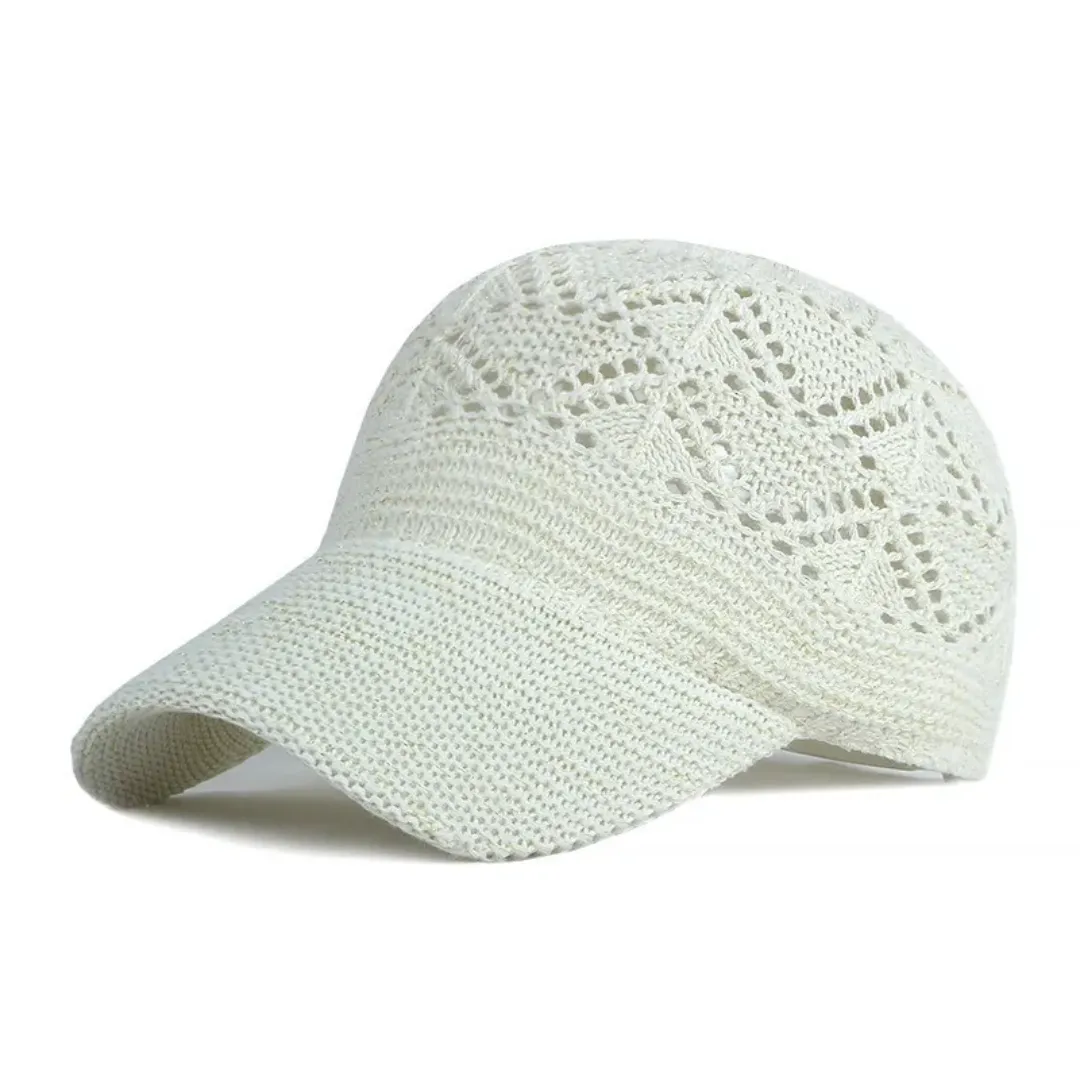 Adjustable Snapback Hat for Women | Summer Knit Hats