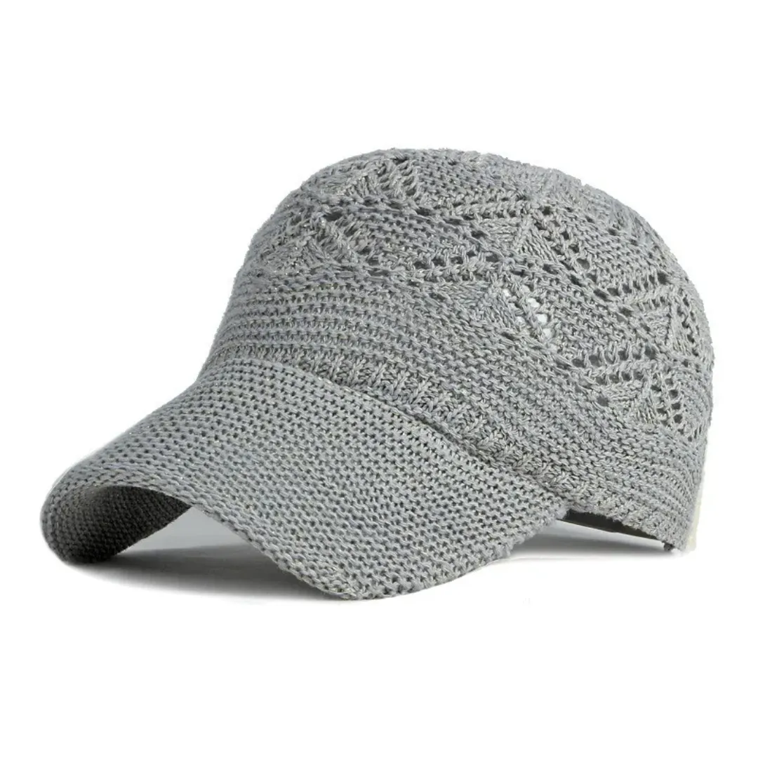 Adjustable Snapback Hat for Women | Summer Knit Hats