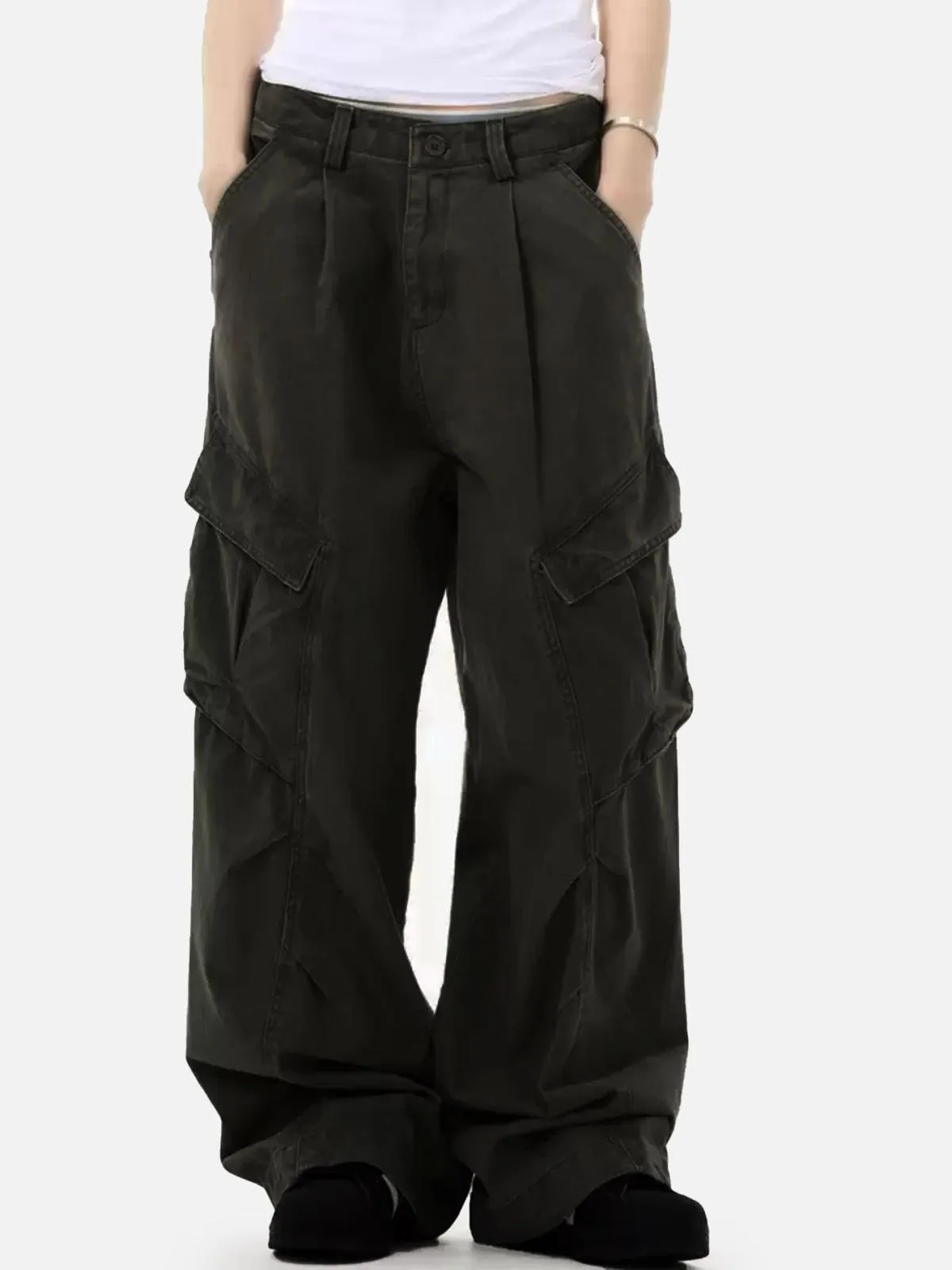 Aelfric Eden Slant Pocket Baggy Cargo Pants