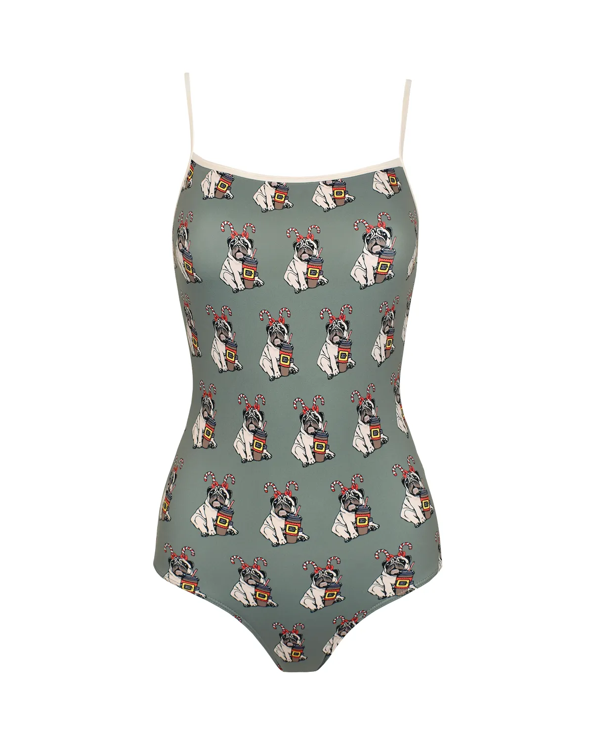 Aisling Coffee Pugs Leotard RTW