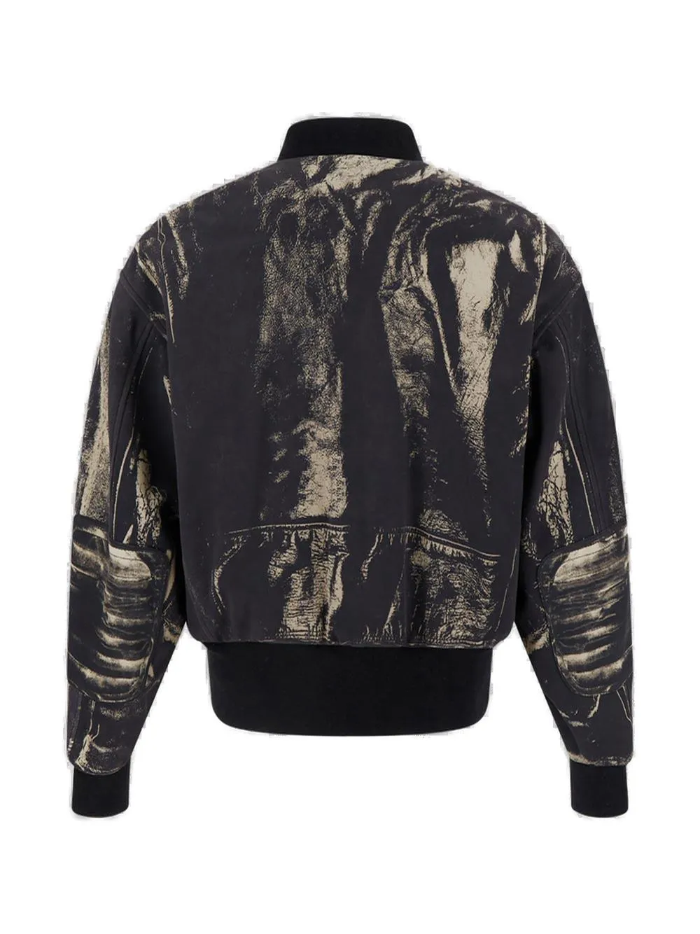 Alexander McQueen Zip-Up Long-Sleeved Bomber Jacket