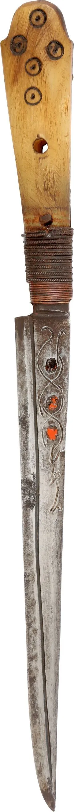 ALGERIAN BELT KNIFE, 19th CENTURY