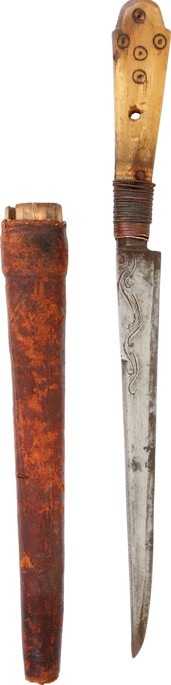 ALGERIAN BELT KNIFE, 19th CENTURY