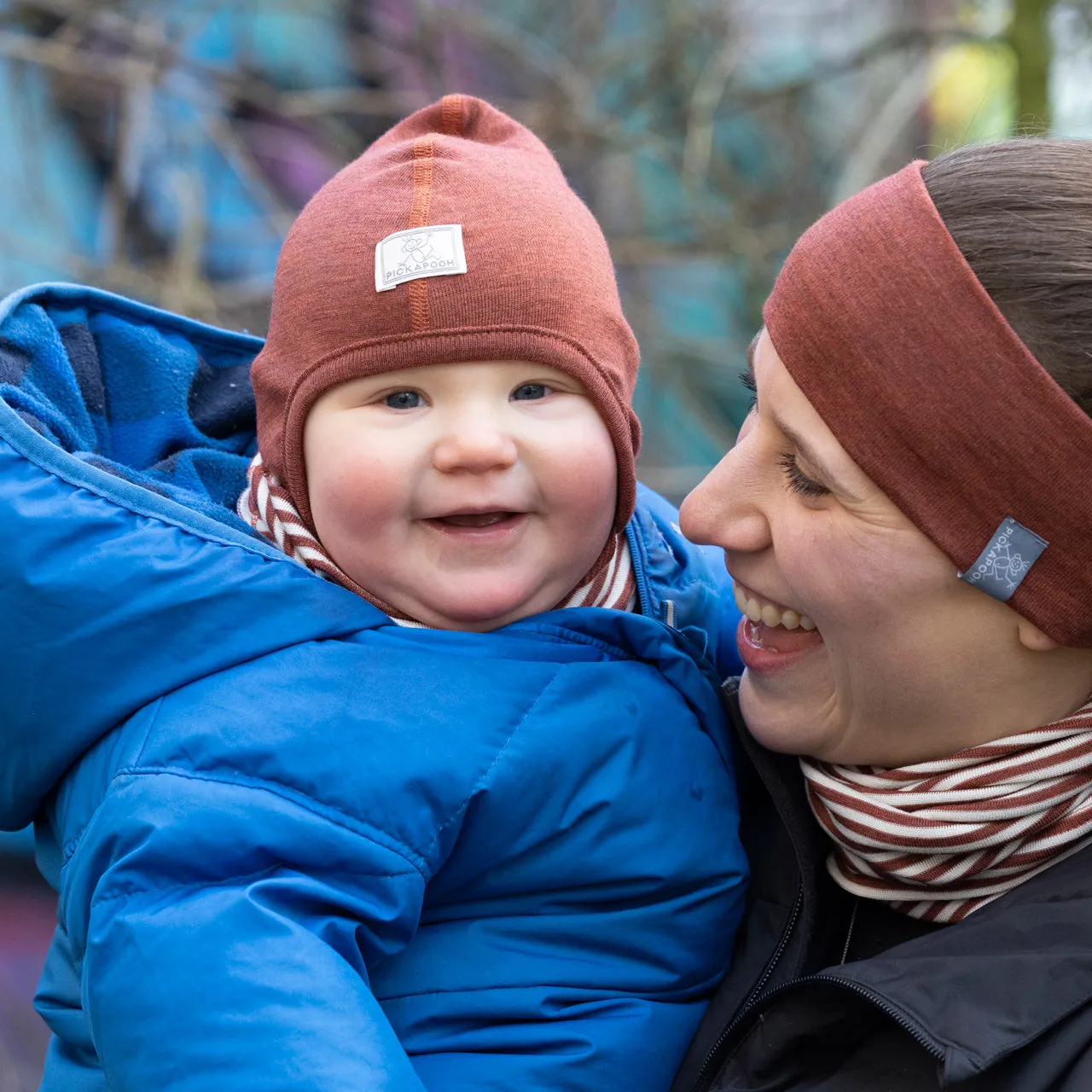 Baby Wool/Silk Pixie Hat with Ties - Zoe (premmie-3y)