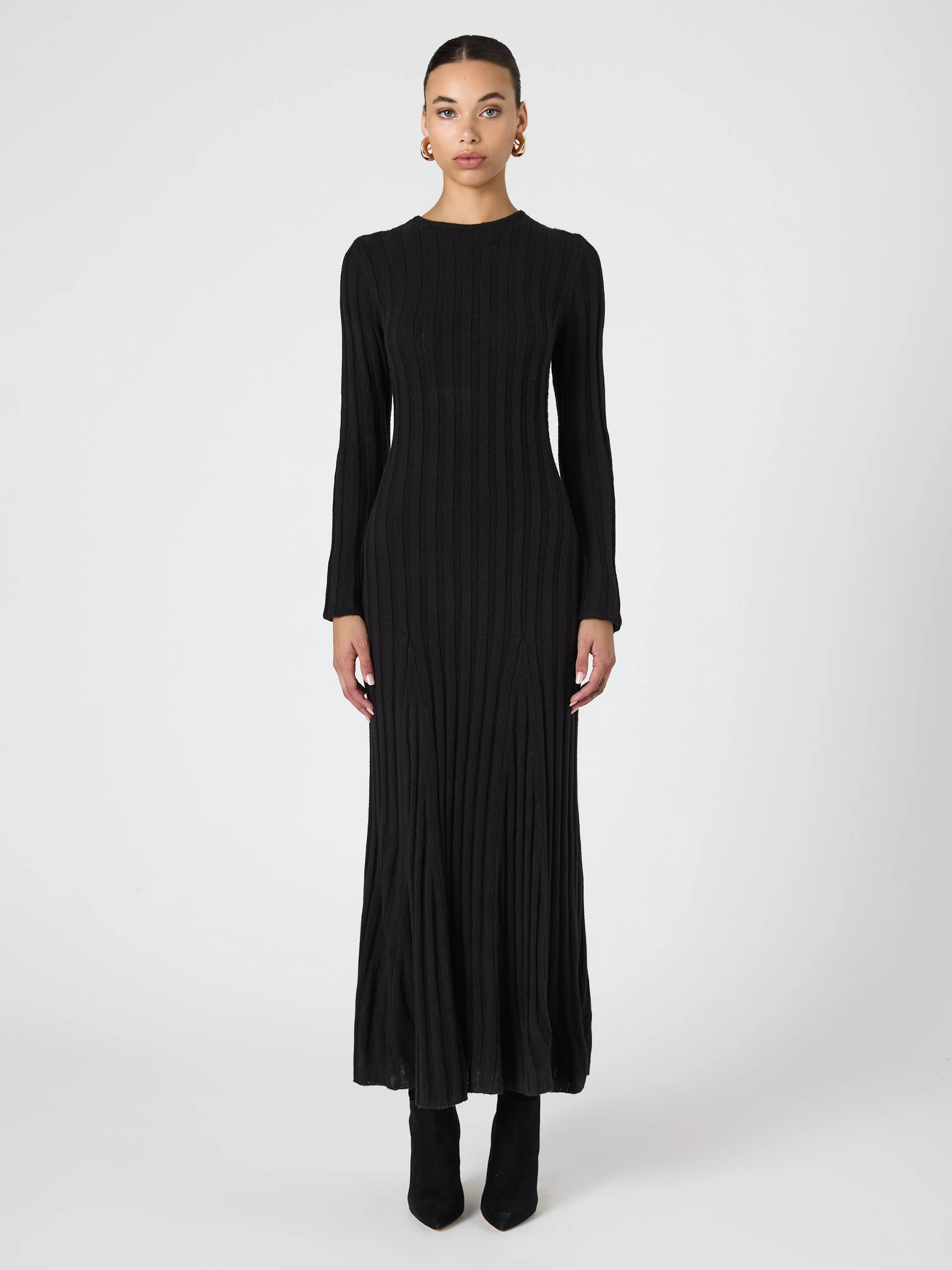 Babysoft Long Sleeve Midi Dress