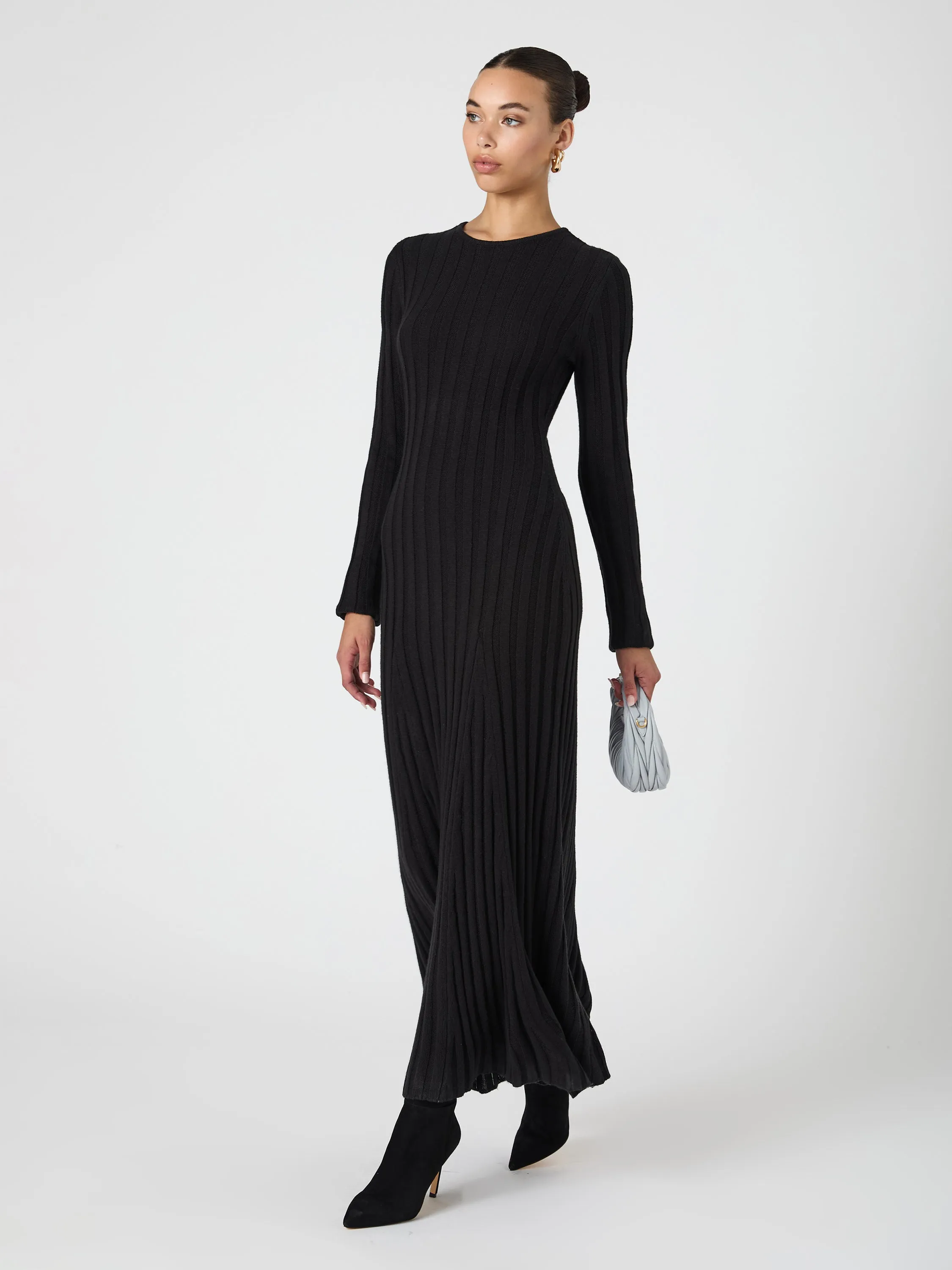 Babysoft Long Sleeve Midi Dress