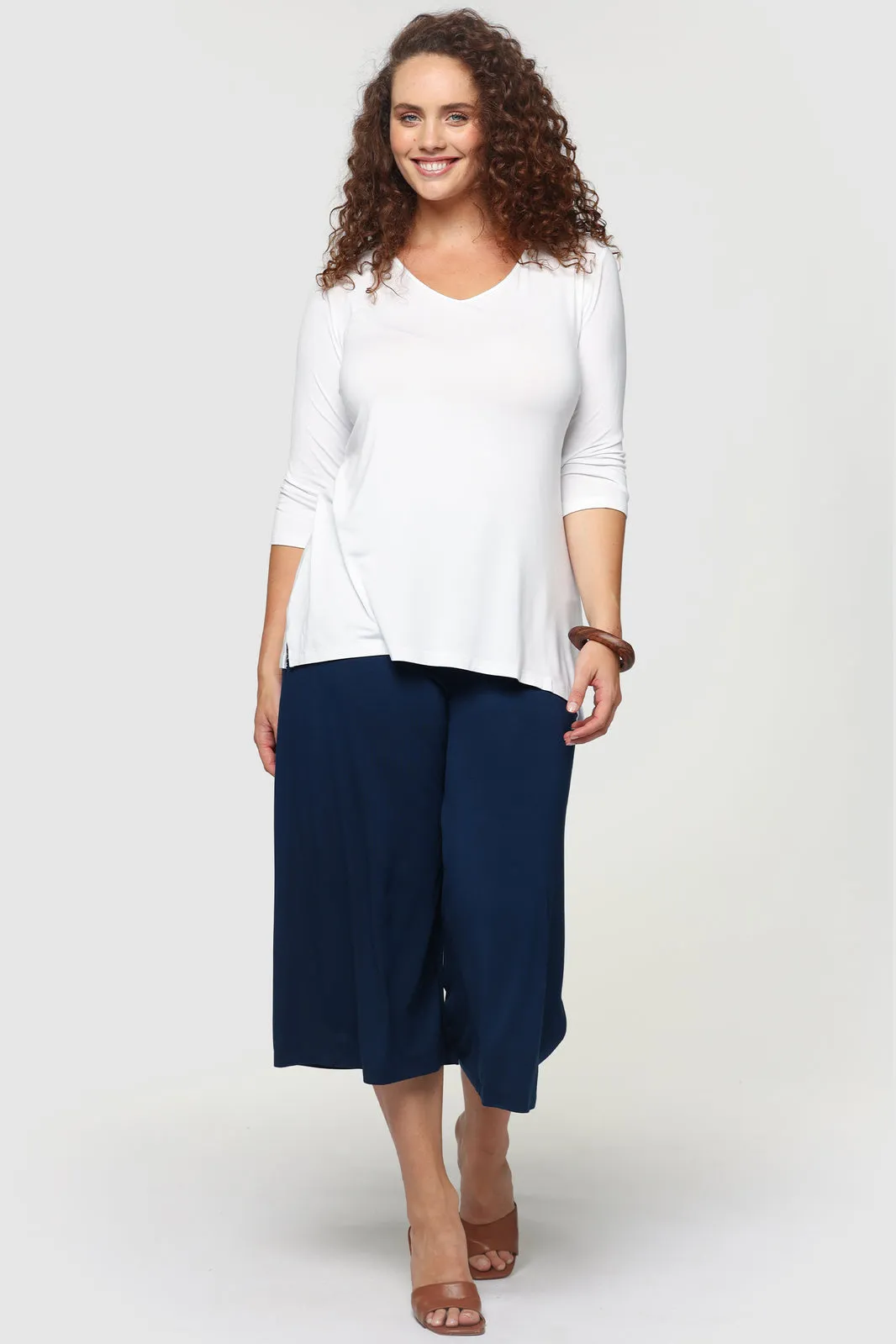 Bamboo Culottes - Navy