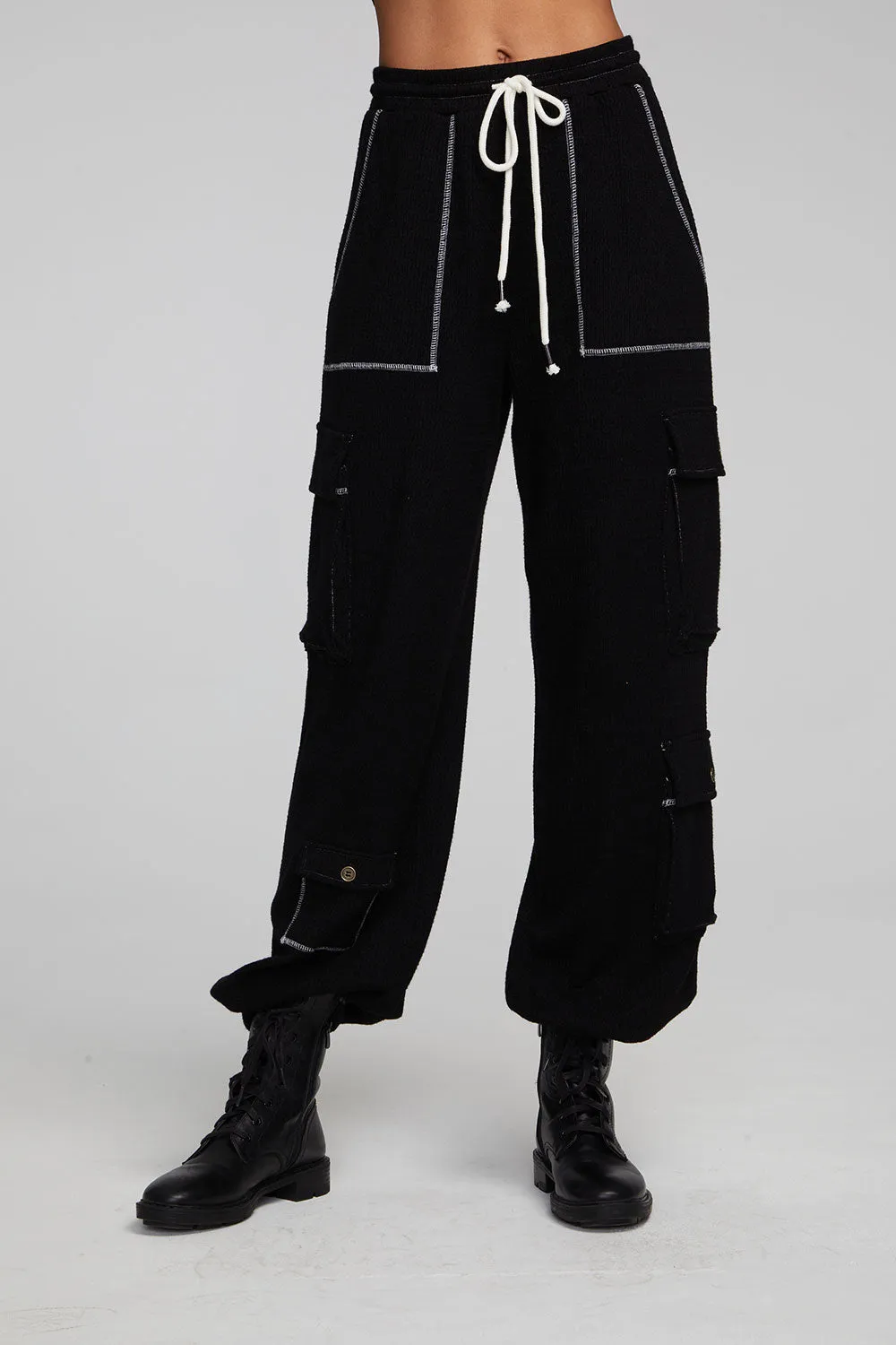 Bily Shadow Black Jogger