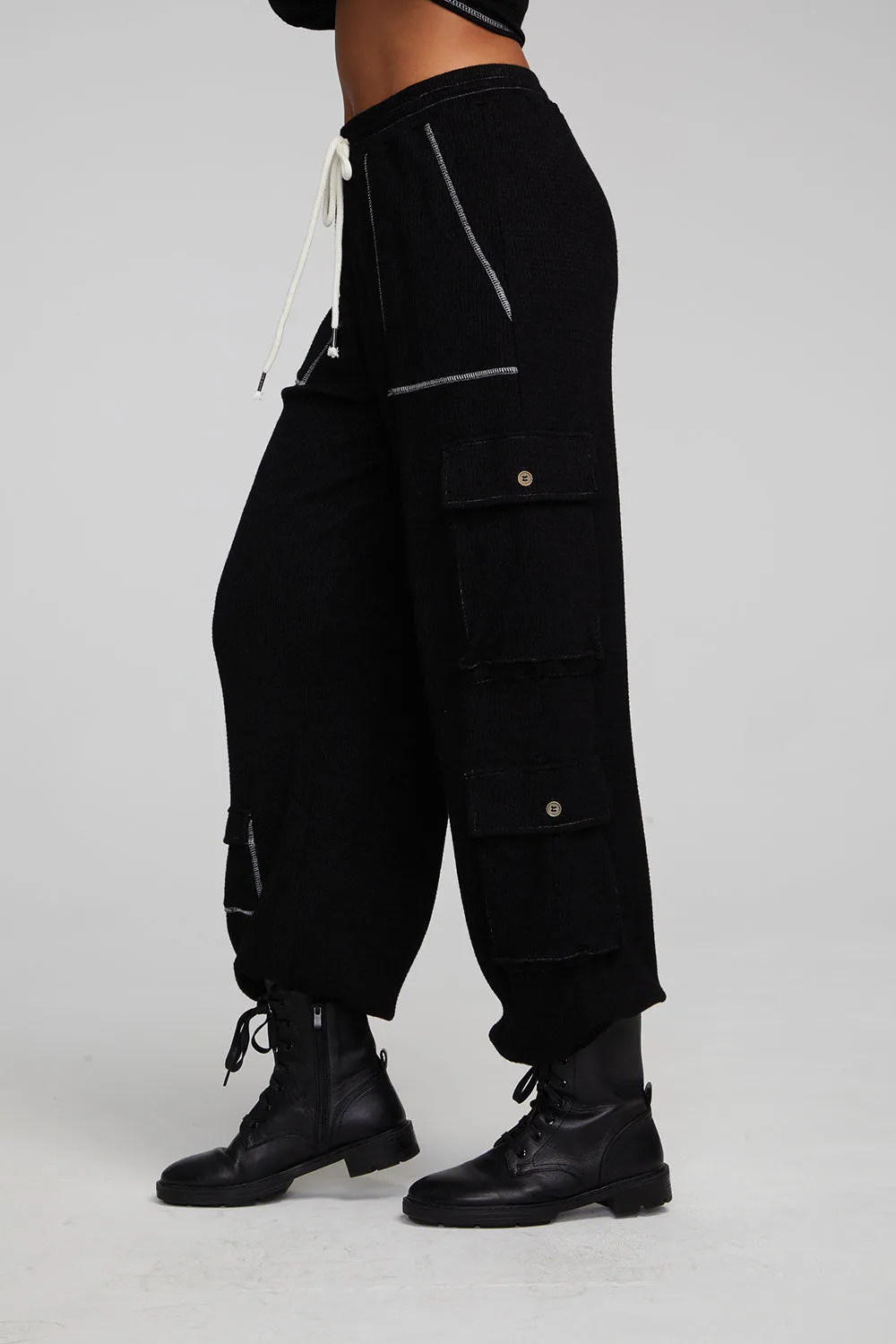 Bily Shadow Black Jogger