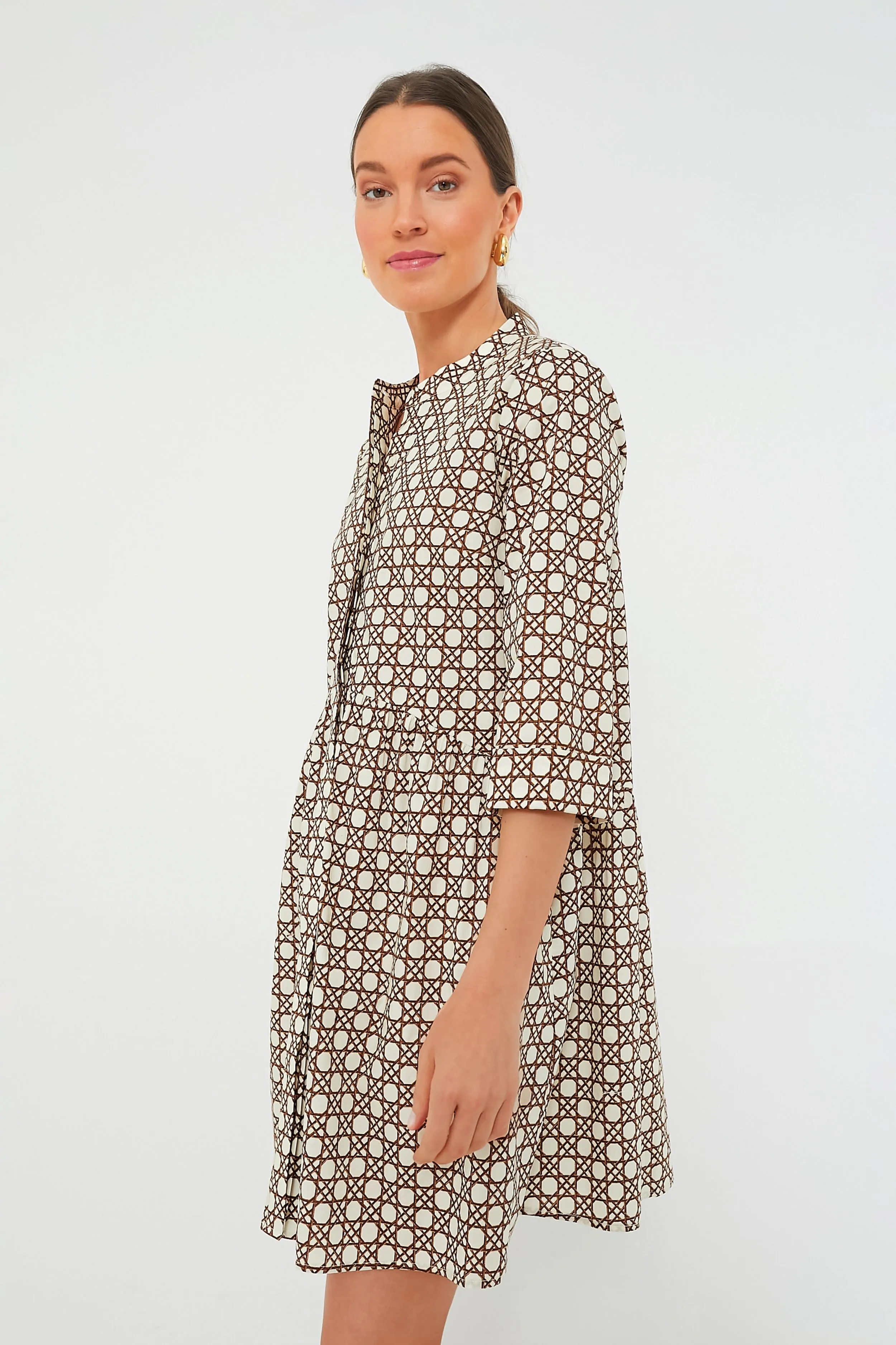 Birch Cane Royal Shirt Dress