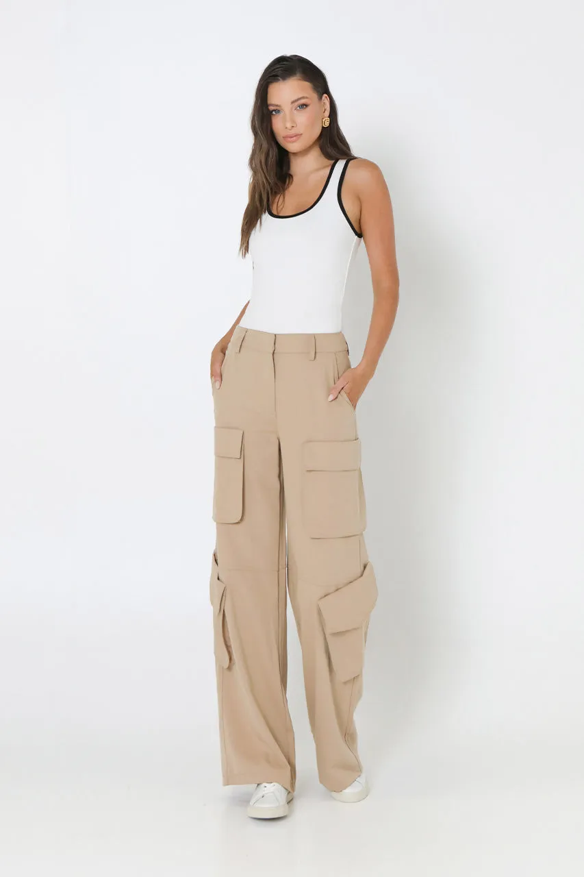 Blane Cargo Pants | Camel