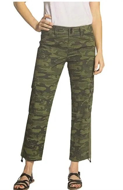 Blossom & Clover Women's Cargo Ankle Pants