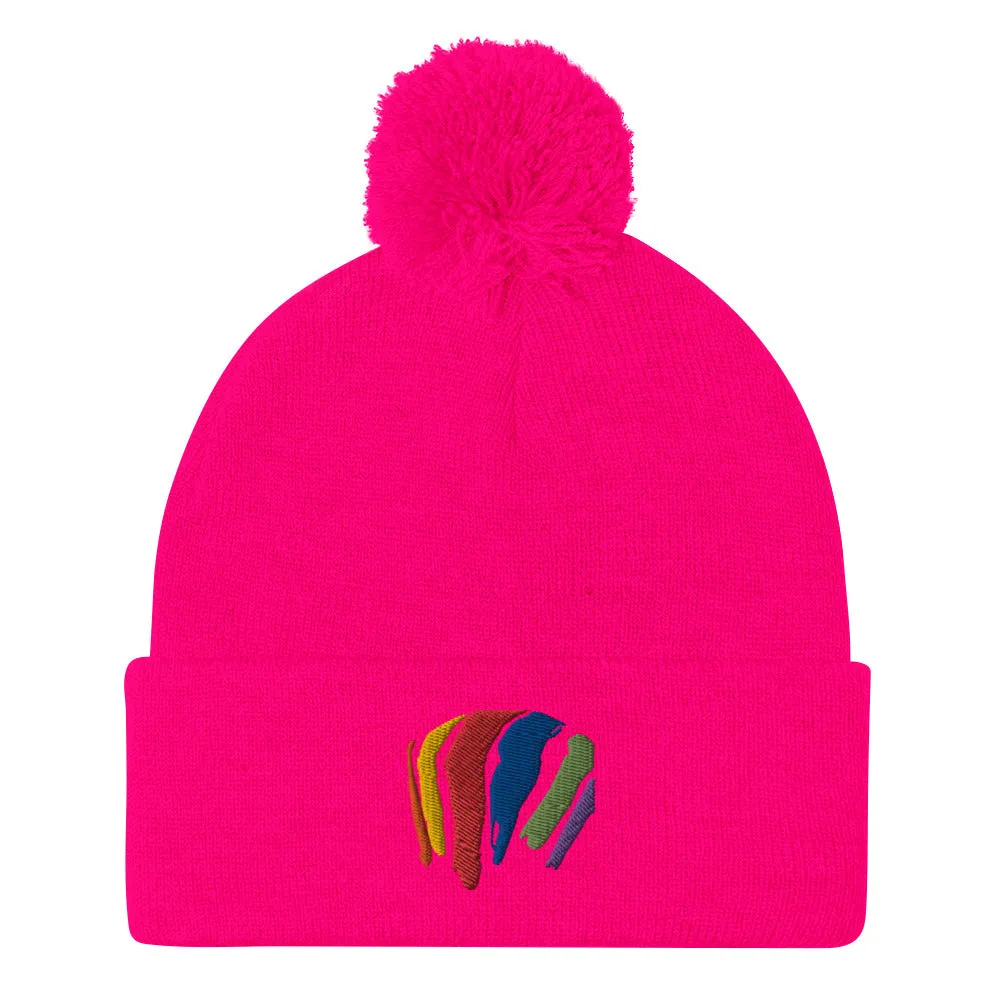 Boston Rainbow Swash Winter Hat