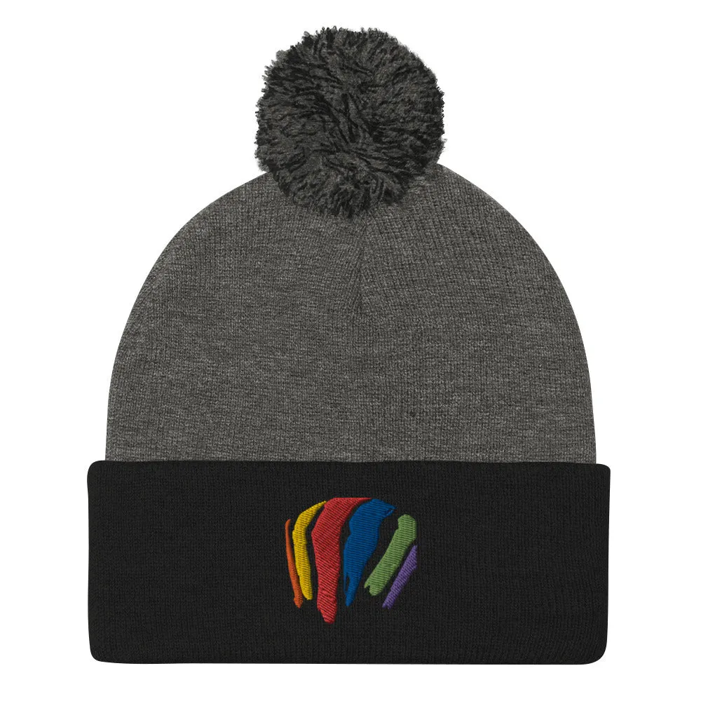 Boston Rainbow Swash Winter Hat