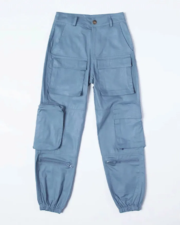 Boyfriend High Waist Cargo Pants