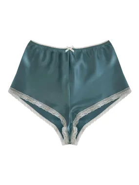 Bridgette Blue High Waisted Knicker