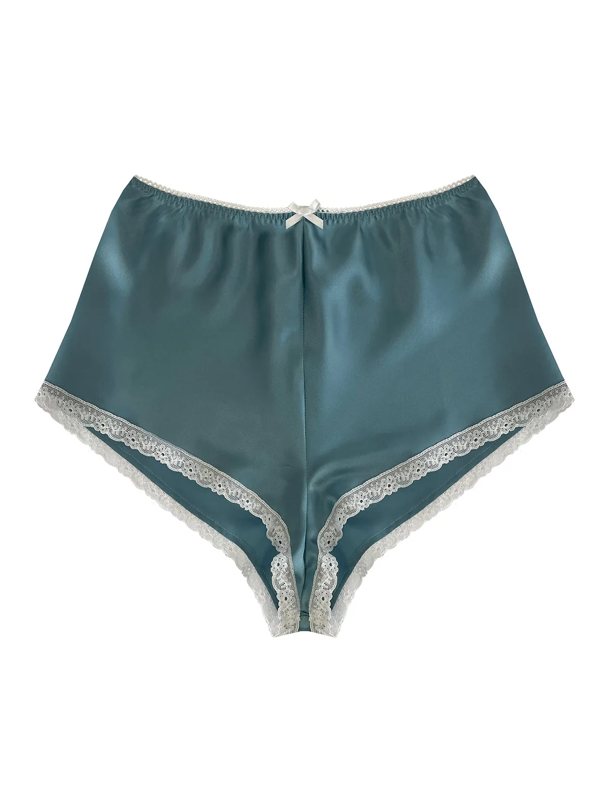 Bridgette Blue High Waisted Knicker