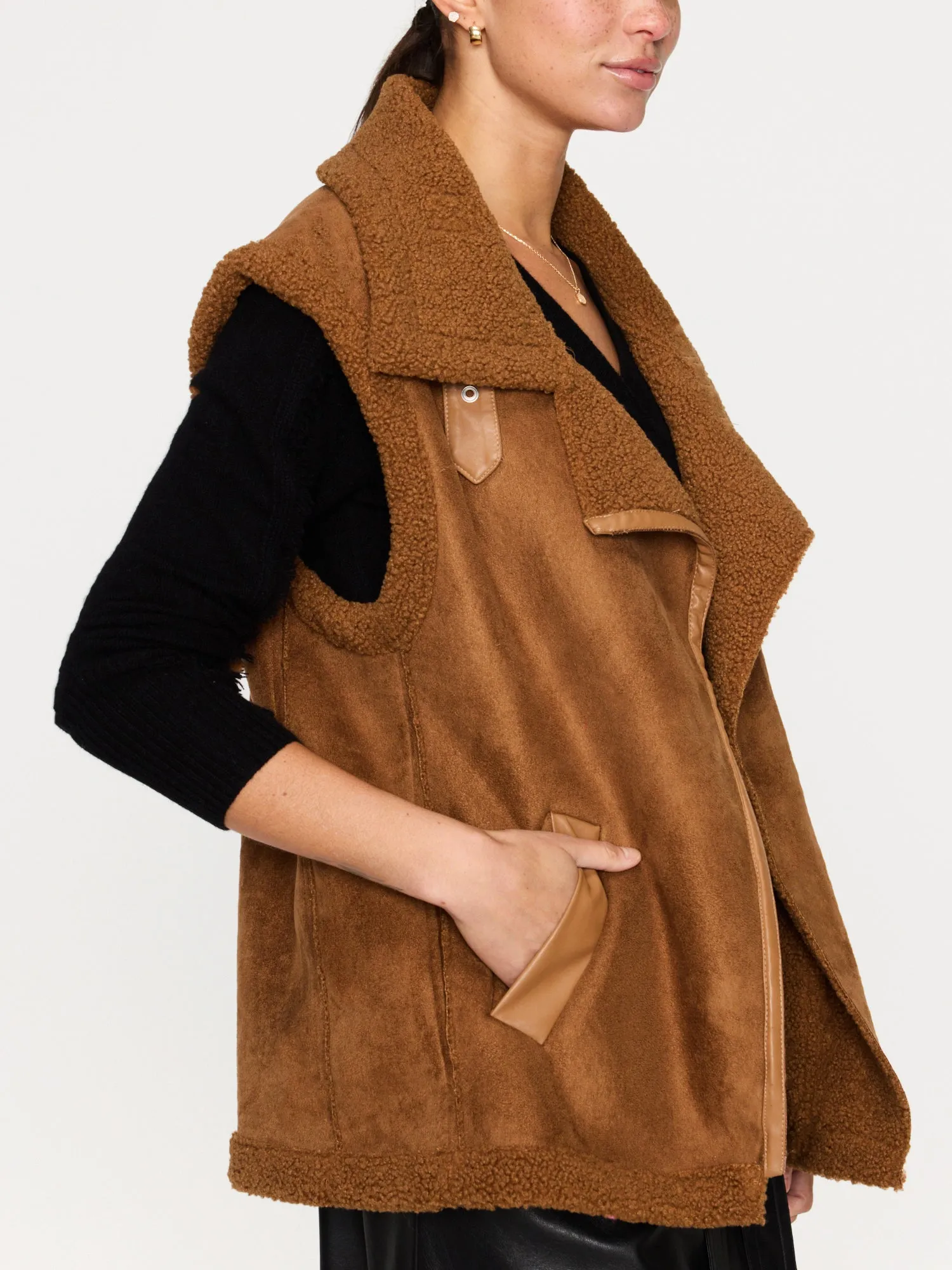 Brochu Walker - Loredo Vest in Camel