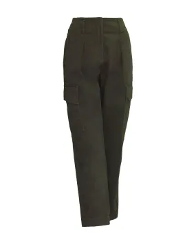 Brushed Cotton Cargo Pants