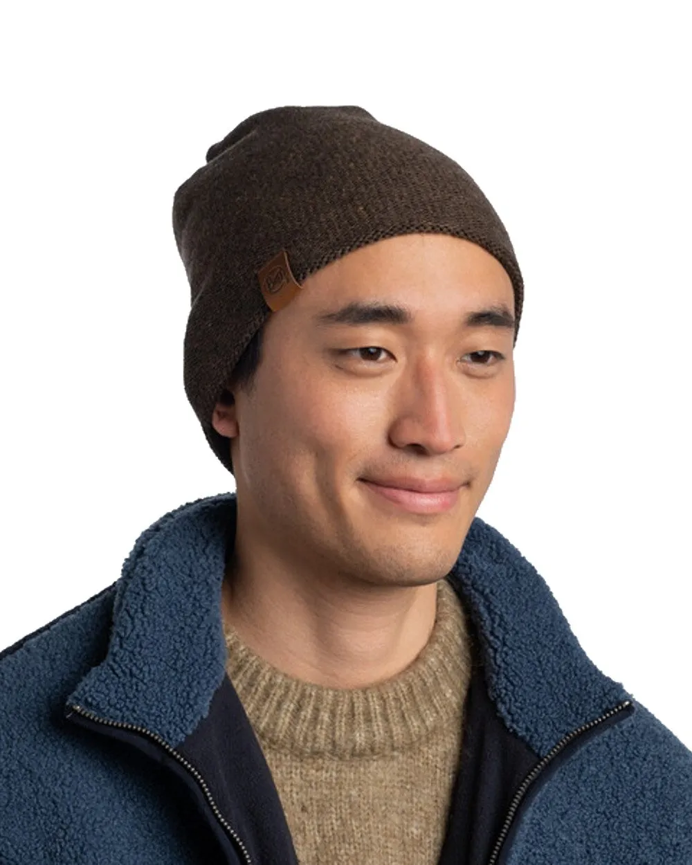 Buff Knitted Polar Beanie