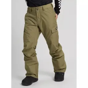 Burton Men's Cargo 2L Snowboard Pants - Regular Fit Martini Olive