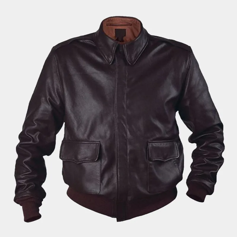 Buy Best Style Flight Air Force Leather Bomber Jacket For Sale