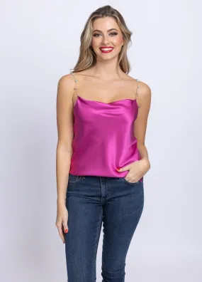 Cami Busy Top in Magnolia