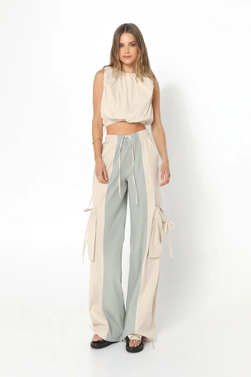 Carmen Pants | Sand/Steel