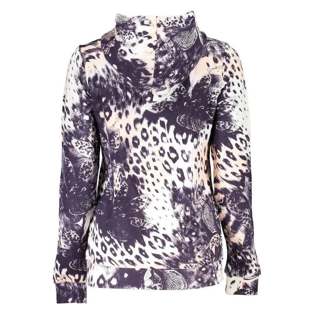 Cavalli Class Pink Cotton Women Sweater