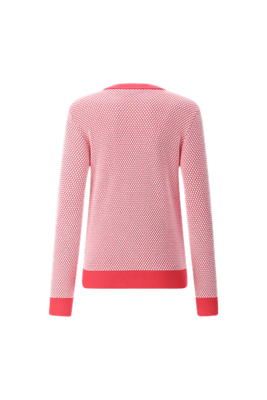 Chervò Natura Crew Neck Sweater - Pink