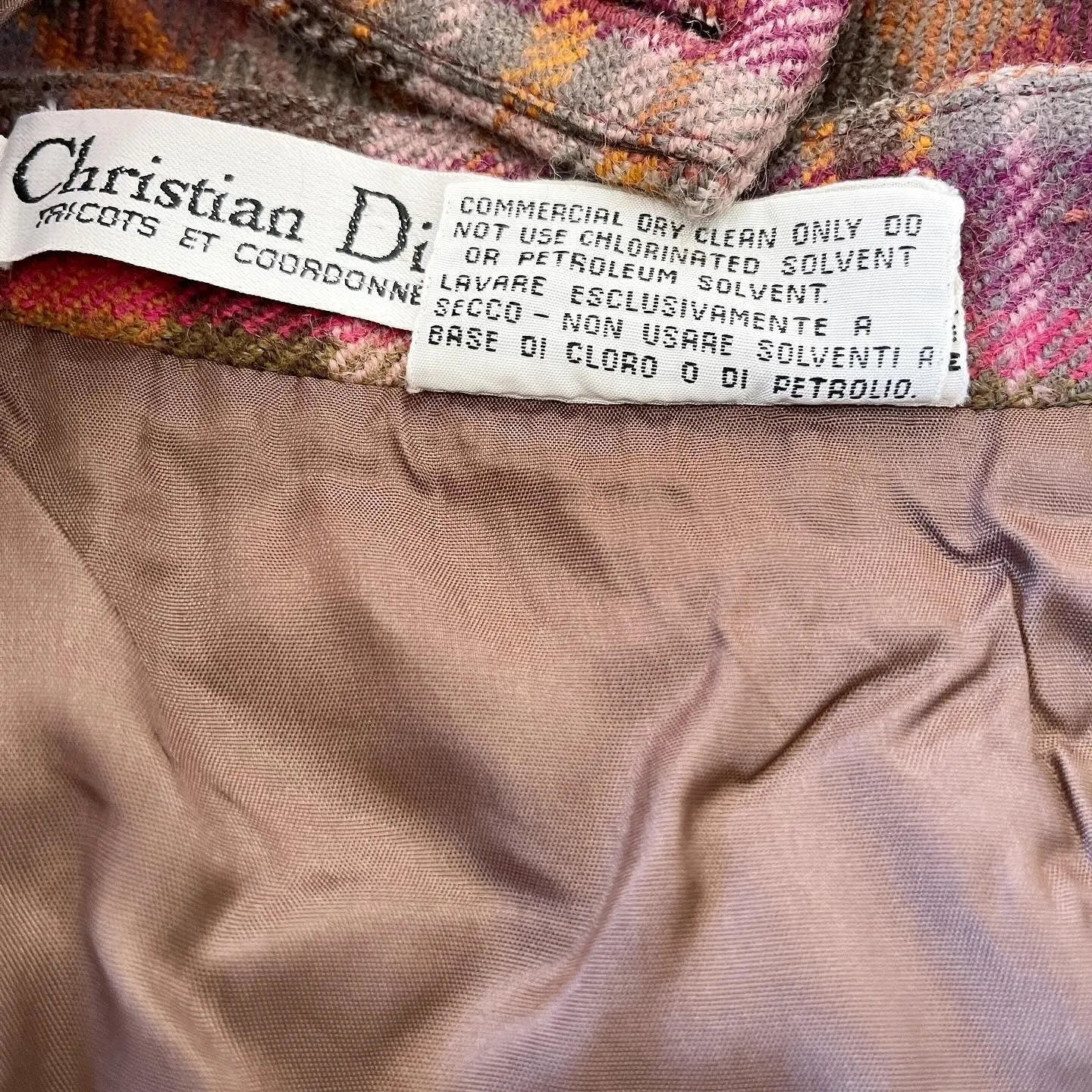 CHRISTIAN DIOR Vintage Skirt