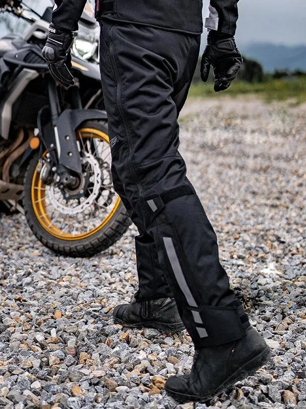 Cold Weather Outdoor Warm Motorcycle Protective Layered Outer Pants with Built-in Removable Protectors