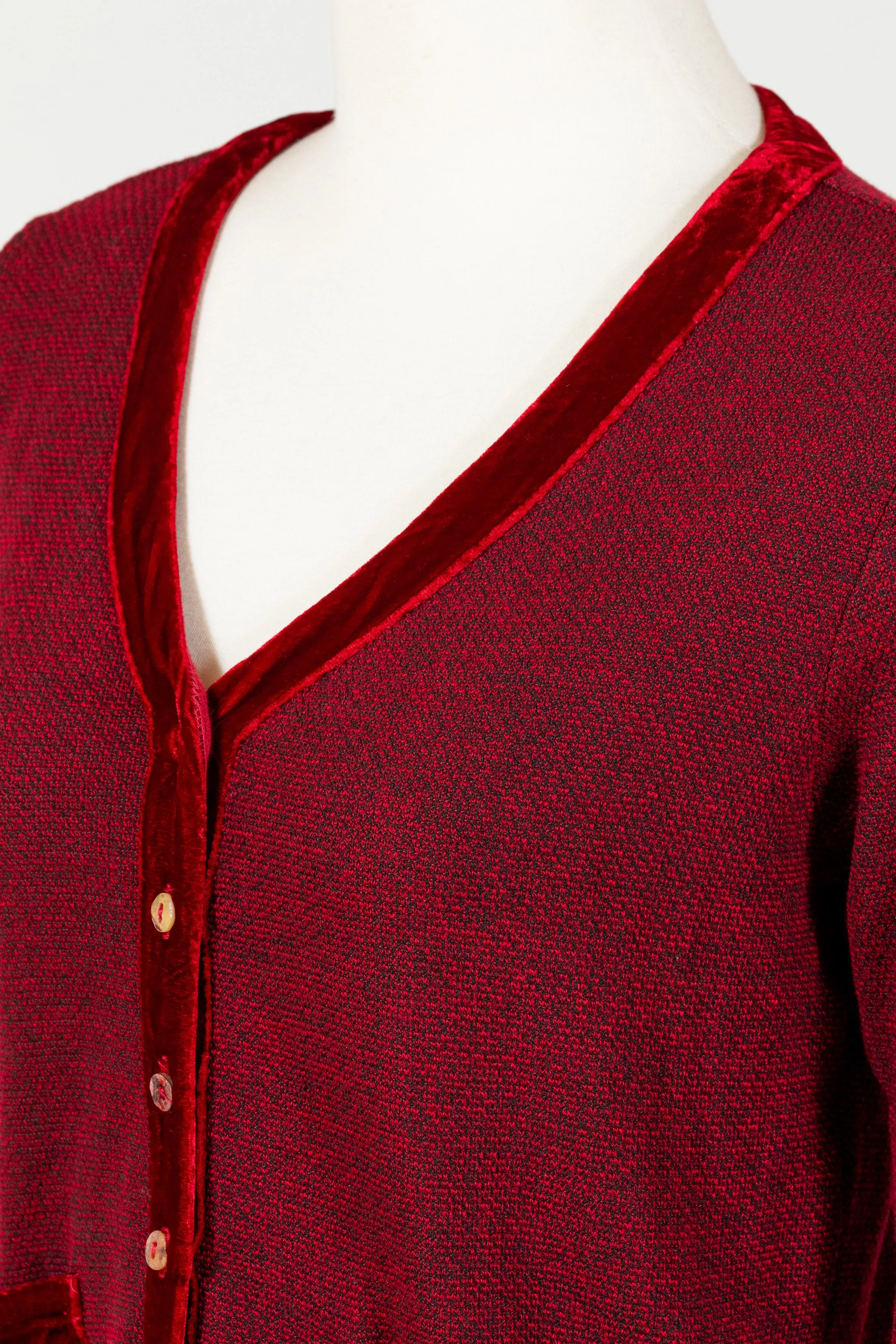 Cropped Pocket Cardigan