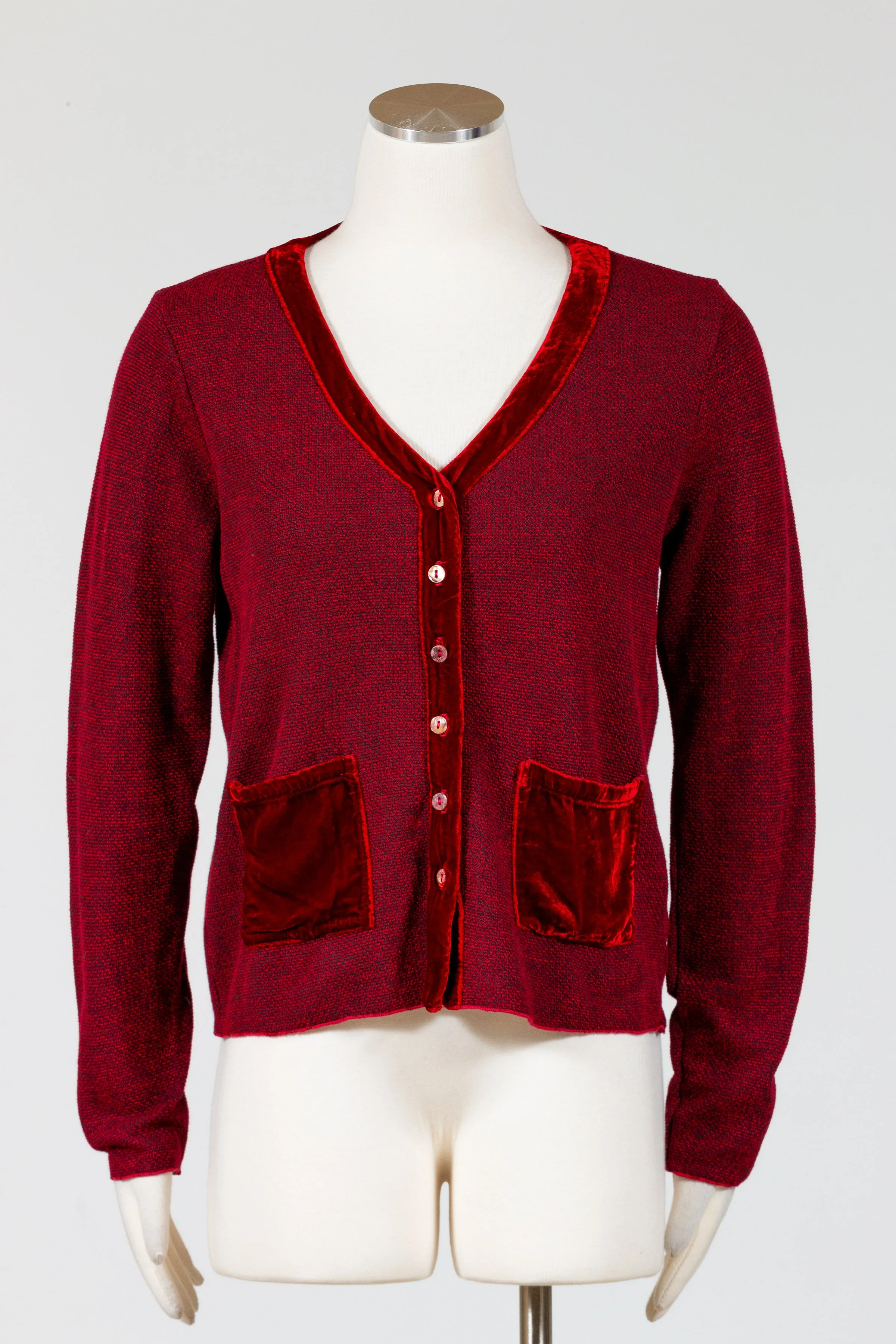 Cropped Pocket Cardigan