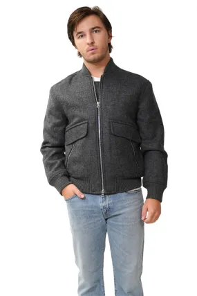 Dean Bomber Jacket in Wool