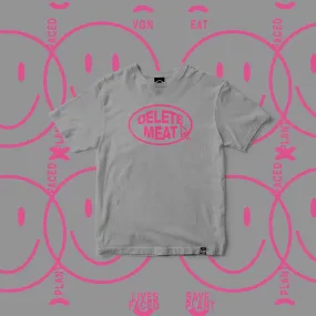 Delete Meat - Opal Grey T-Shirt