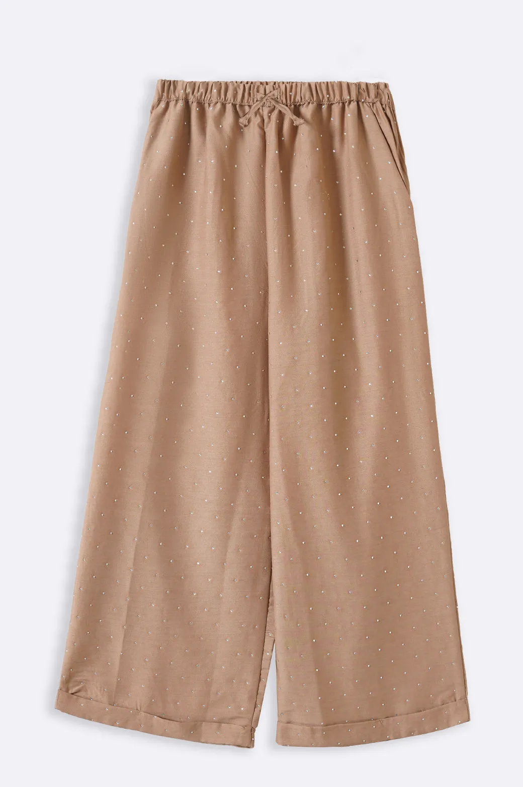 DIAMANTE DRAWSTRING CULOTTES