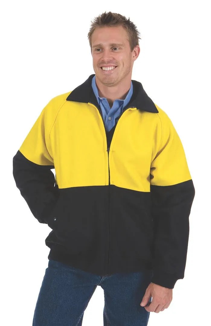 DNC Hi Vis Two Tone Bluey Bomber Jacket (3869)