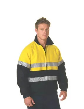 DNC HiVis Two Tone Bluey Bomber Jacket with CSR R/Tape (3859)