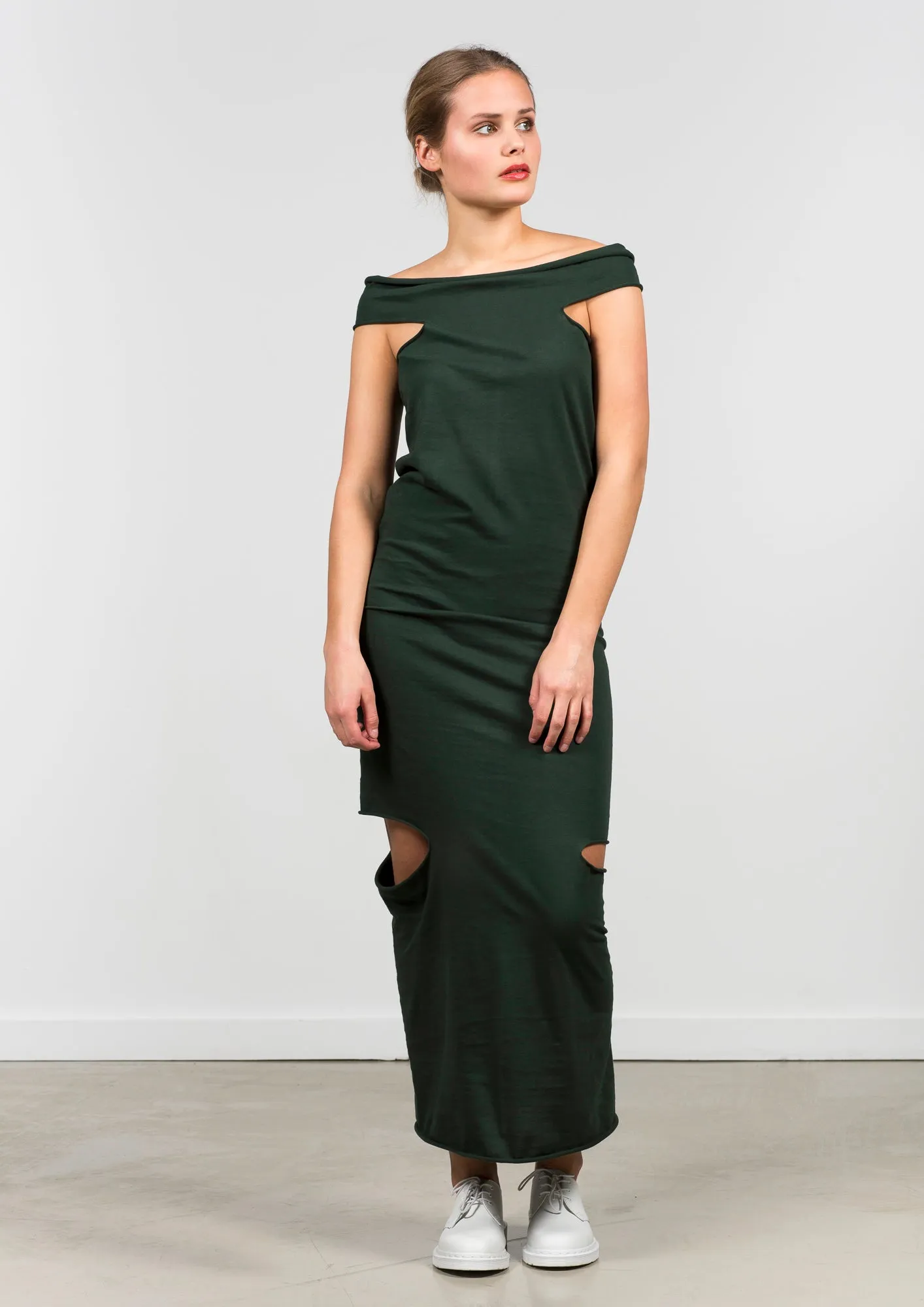 Dress MEIO DOUBLE DeepGreen