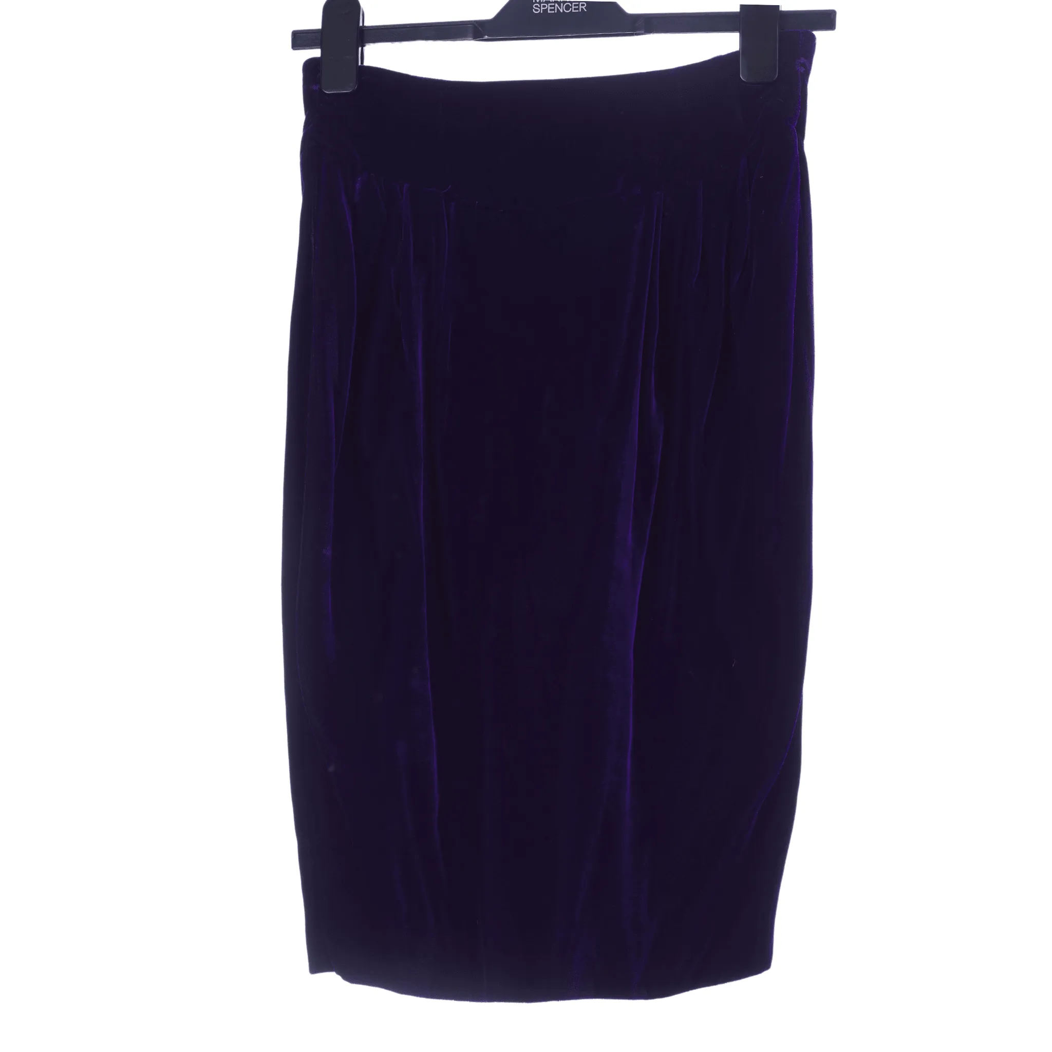 Edina Ronay Velvet Purple Skirt UK 10