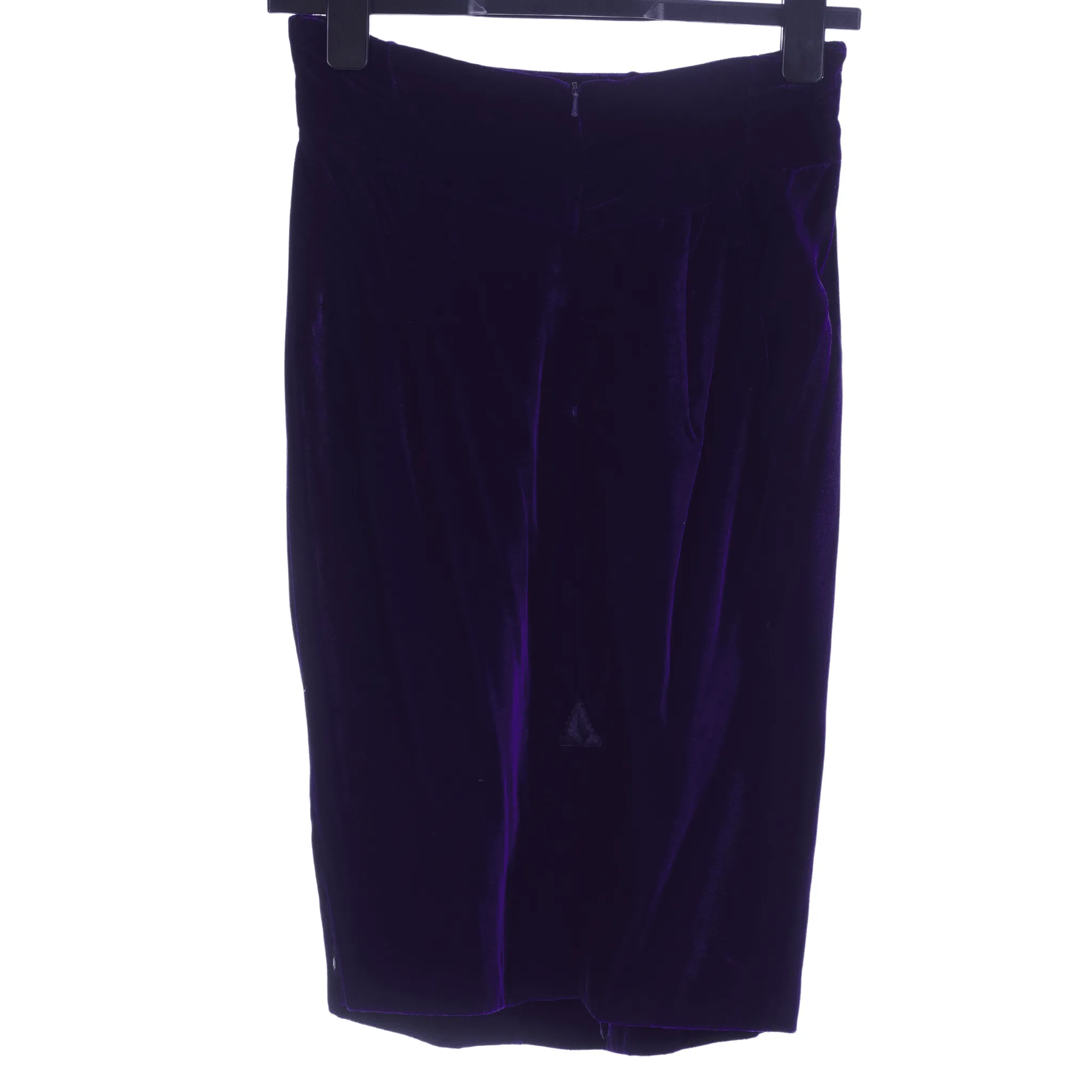 Edina Ronay Velvet Purple Skirt UK 10