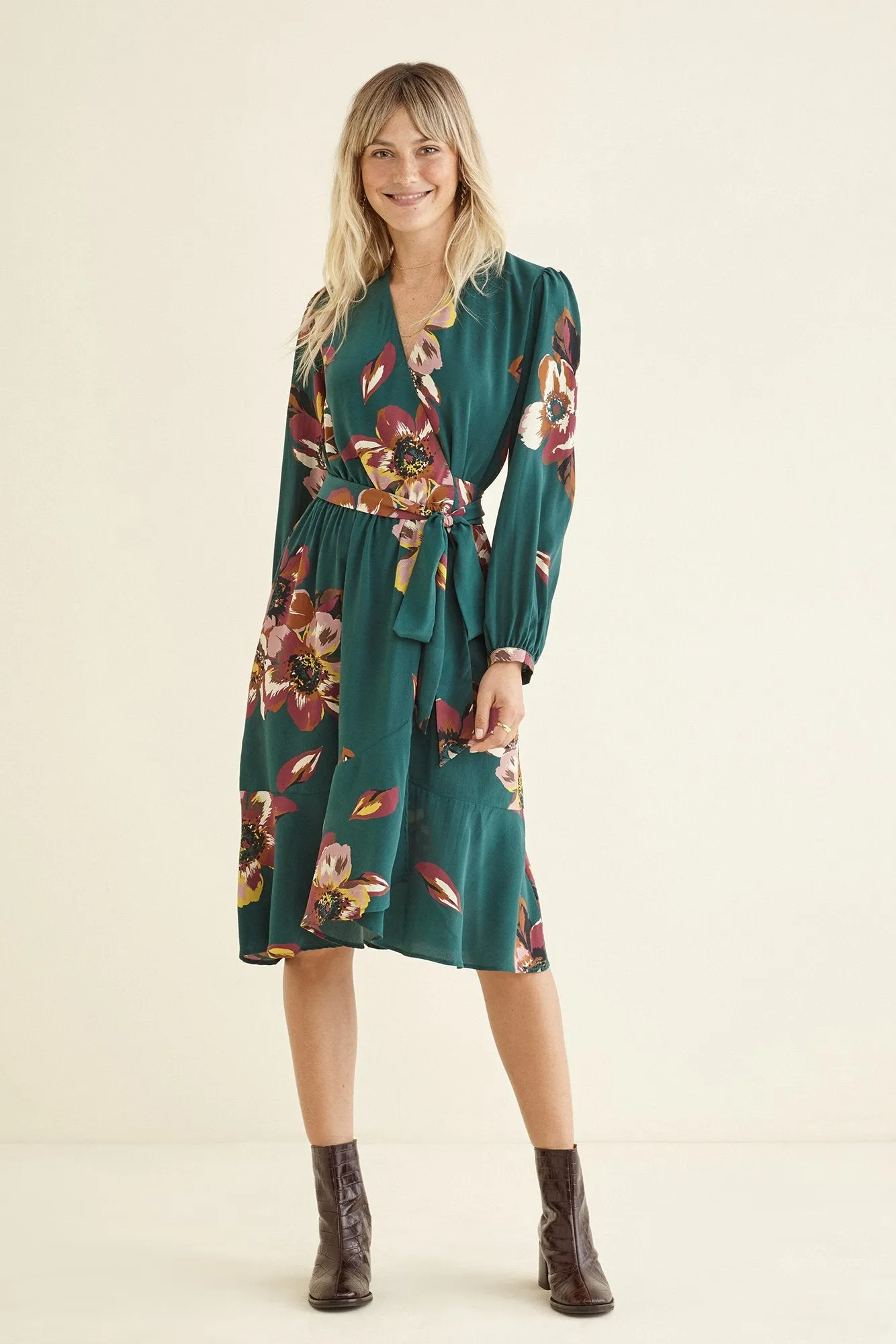 Elma Wrap Dress