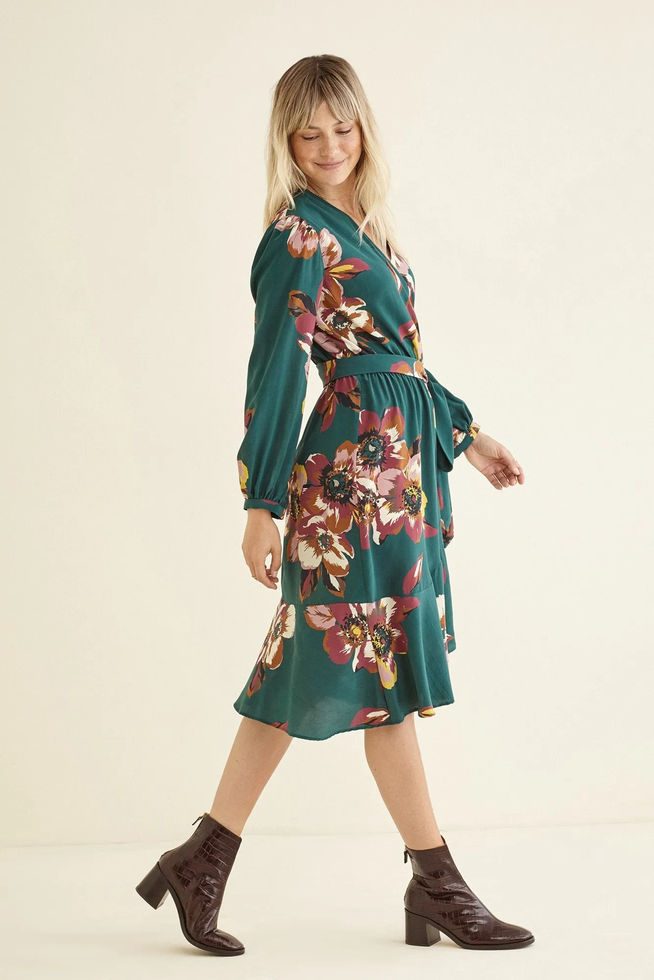 Elma Wrap Dress