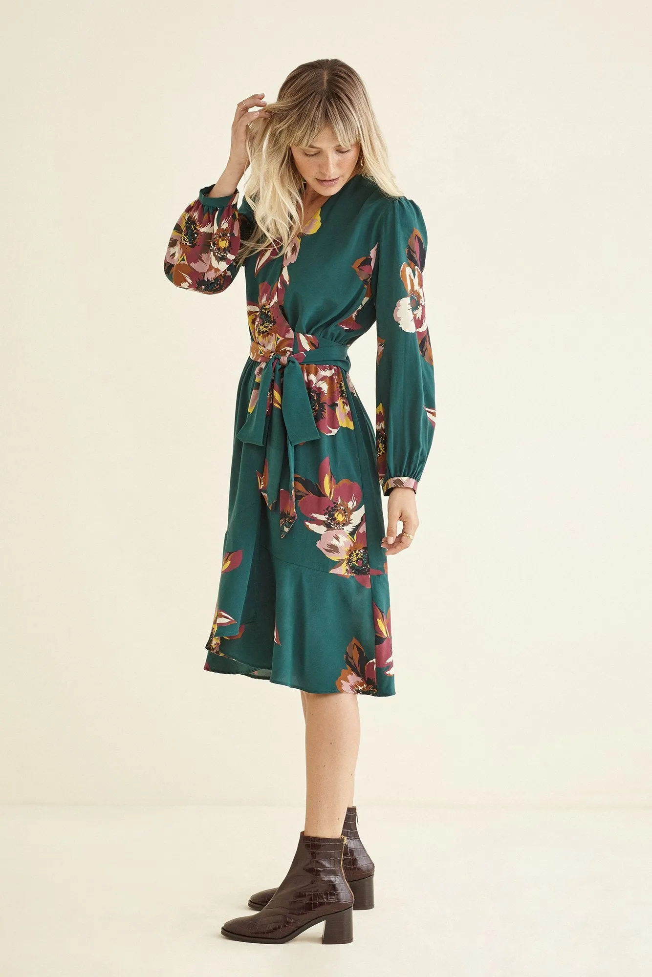 Elma Wrap Dress